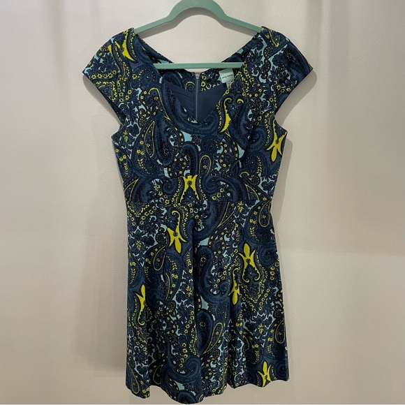 Plenty by Tracy Reece Paisley Tapestry Dress Women’s Size 10 - Picture 10 of 10